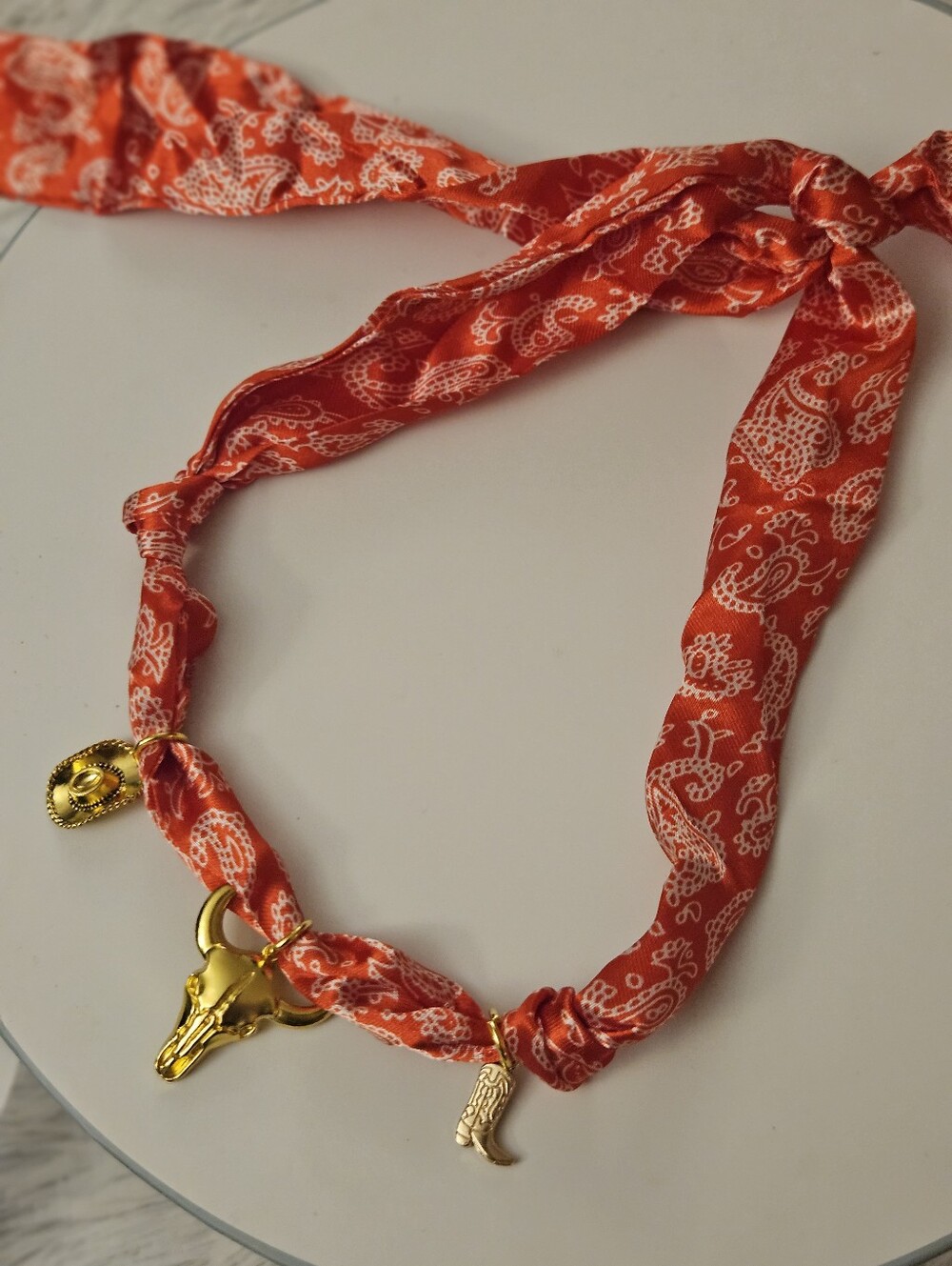 Rodeo Energy Charm Necklace - Cherry Rodeo